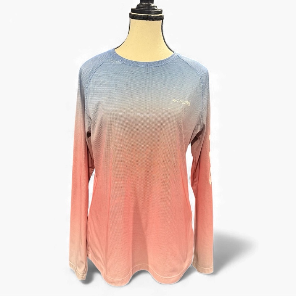 Columbia PFG Long Sleeve Ombre Performance Shirt – Women’s Medium